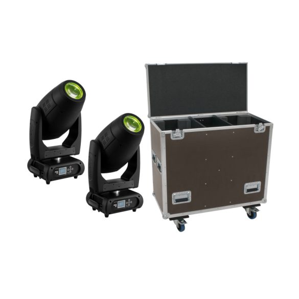 Futurelight Set 2x DMH-300 Professzionális Robotlámpa  + szállító rack 