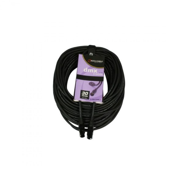 Accu-Cable 1621000017 DMX jelkábel 5 pólusú 30m