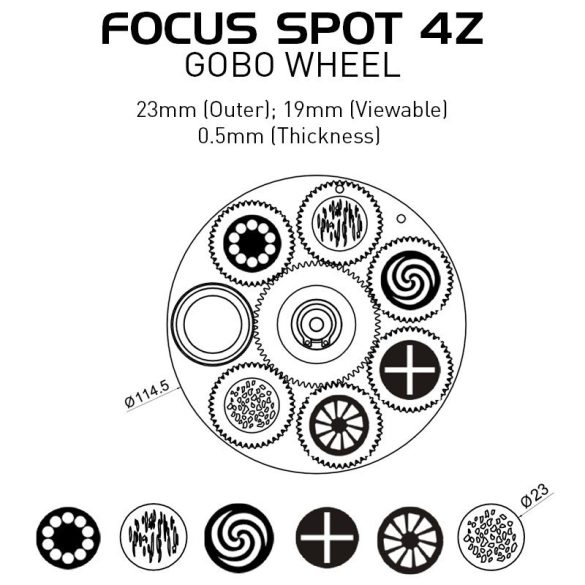 American DJ Focus Spot 4Z Pearl