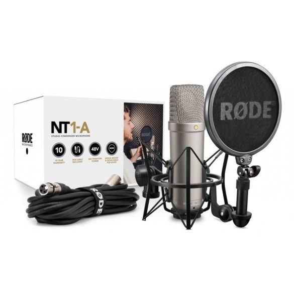 Rode NT1-A Nagymembrános Stúdió mikrofon csomag