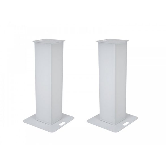 EUROLITE 2x Stage Stand 100cm incl. Cover and Bag, white
