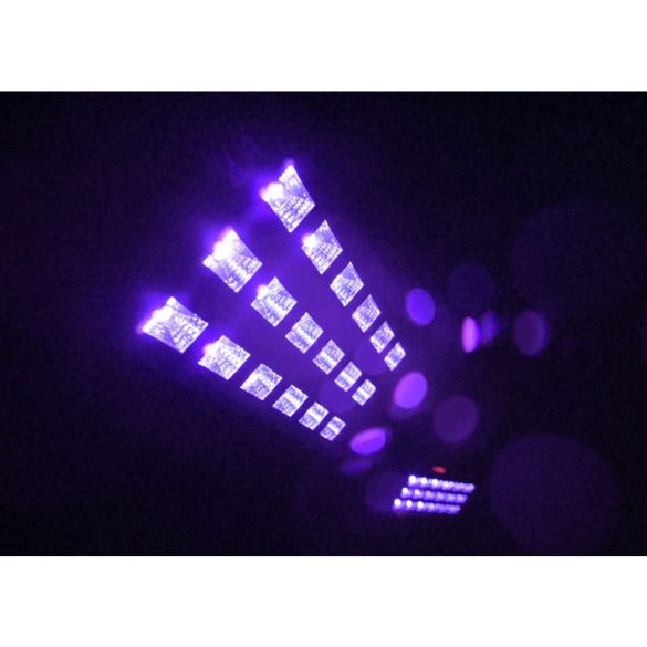 LIGHT4ME LED UV 18x3W + DMX Stroboszkóp