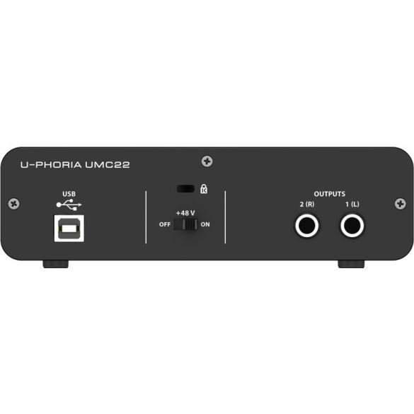 Behringer U-PHORIA UMC22 Külső USB Hangkártya