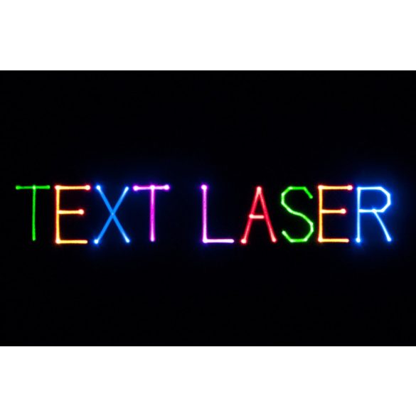 Laserworld EL-500 RGB Key Text lézer effekt