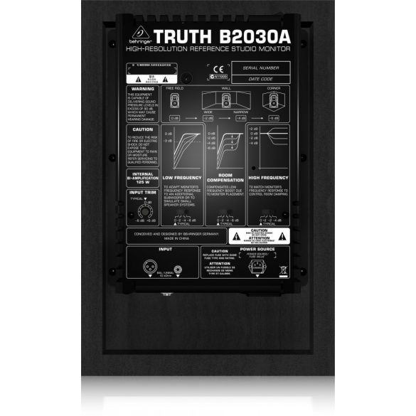 Behringer Truth B2030A aktív stúdió hangfal