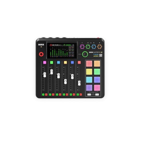 Rode Rodecaster PRO II podcast Keverő