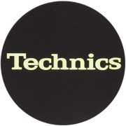 Slipmat Factory Technics Logo GLOW Yellow