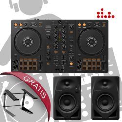 Pioneer DJ DDJ-FLX4 és DM-40D DJ szett