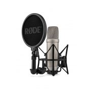   Rode NT1 MK5 nagymembrános stúdió mikrofon szett ezüst szín
