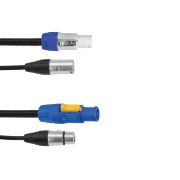 EUROLITE Combi Cable DMX P-Con/3pin XLR 5m