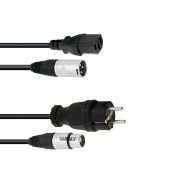 PSSO Combi Cable Safety Plug/XLR 20m 