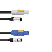 PSSO Combi Cable DMX PowerCon/XLR 3m 