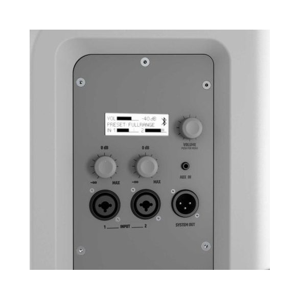 LD Systems ICOA 12 A BT Fehér Bluetooth PA hangsugárzó