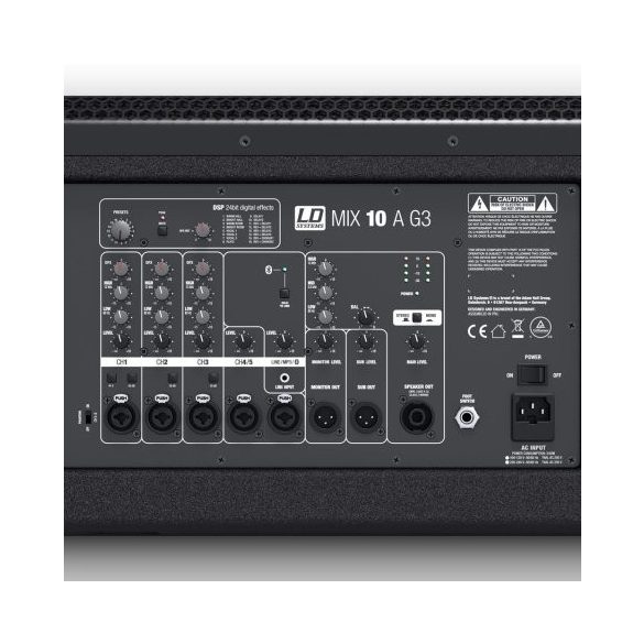 LD Systems MIX 10 A G3 aktív PA hangsugárzó