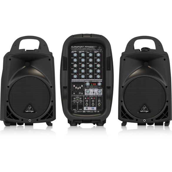 Behringer EUROPORT PPA500BT 6 csatornás PA rendszer Bluetooth kapcsolattal