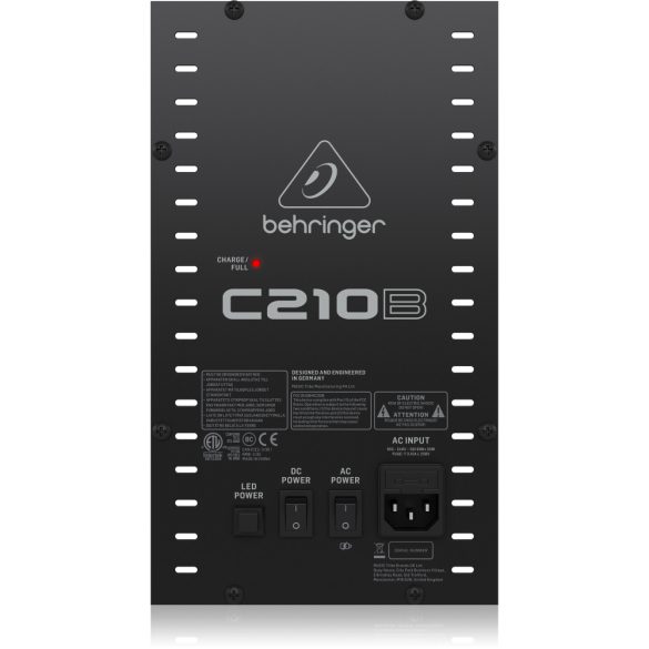 Behringer C210B PA rendszer akkumulátorral