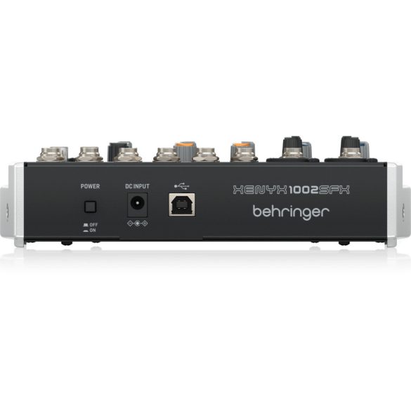 Behringer XENYX 1002SFX 10 csatornás analóg keverő USB csatlakozóval