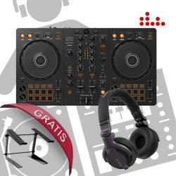 Pioneer DJ DDJ-FLX4 és CUE1 DJ szett