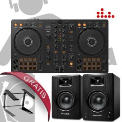 Pioneer DJ DDJ-FLX4 és DM-40D DJ szett