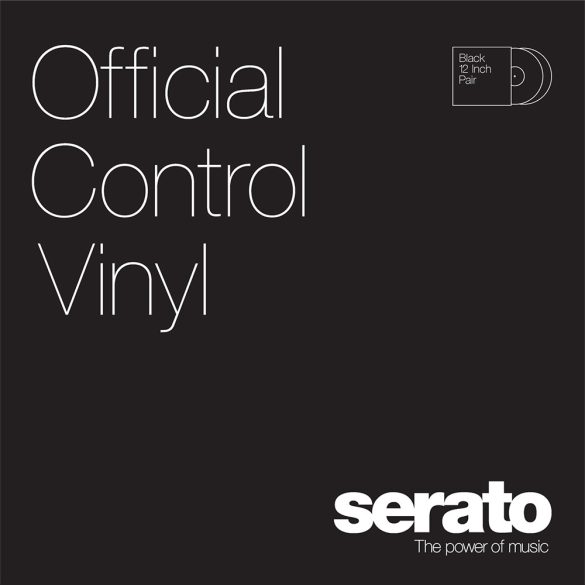 Serato Control Vinyl - 2x12" Black