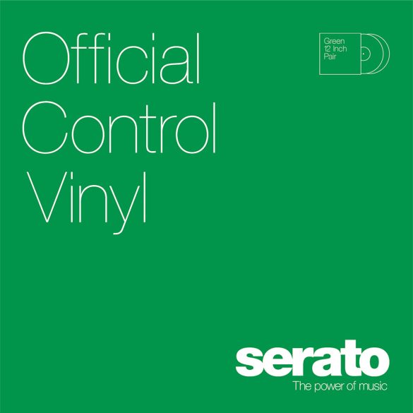 Serato Control Vinyl - 2x12" Green