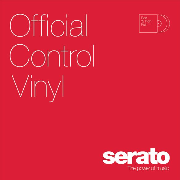 Serato Control Vinyl - 2x12" Red