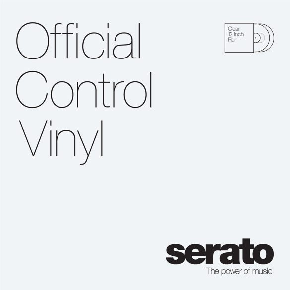 Serato Control Vinyl - 2x12" Clear