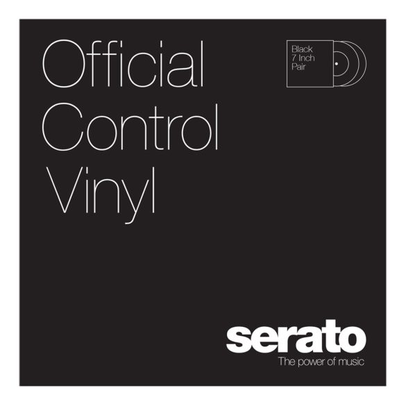 Serato Control Vinyl - 2x7" Black