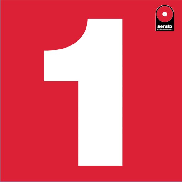 Serato Standard Single Color Control Vinyl - 1x12" Red