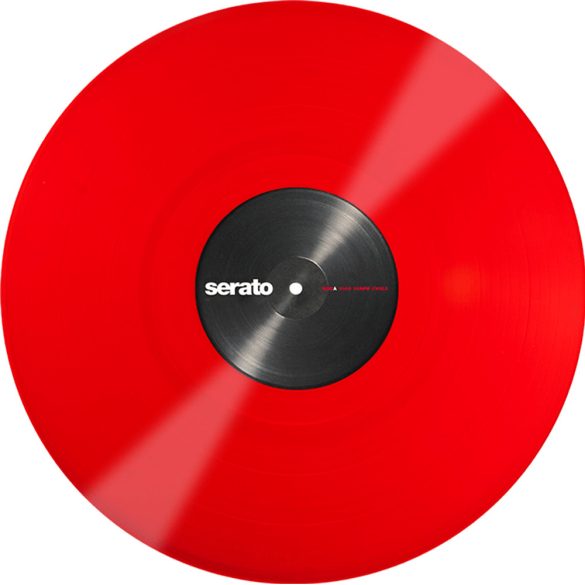 Serato Standard Single Color Control Vinyl - 1x12" Red