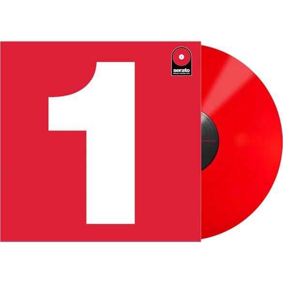 Serato Standard Single Color Control Vinyl - 1x12" Red