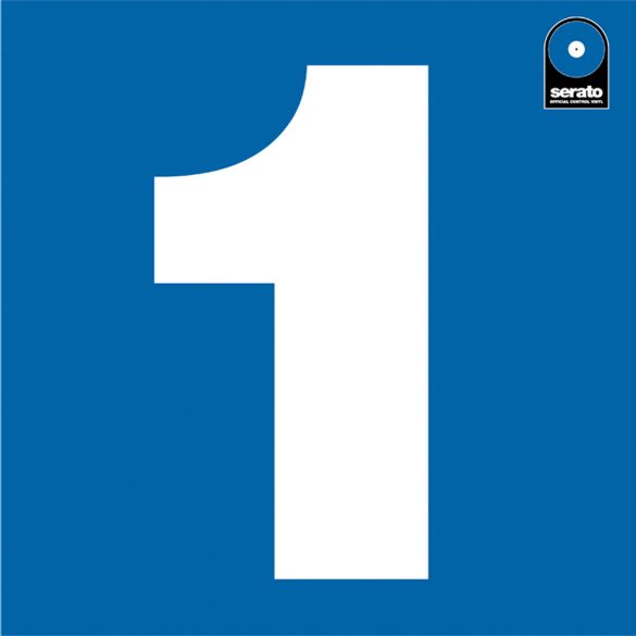 Serato Standard Single Color Control Vinyl - 1x12" Blue