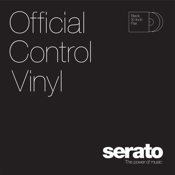Serato Standard Control Vinyl - 2x10" Black
