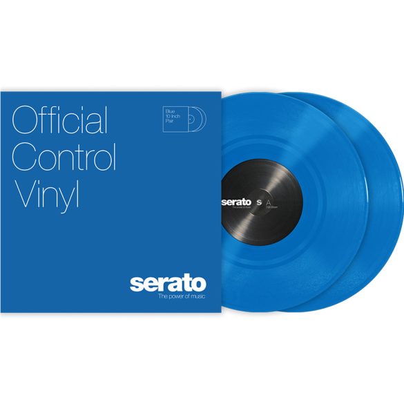 Serato Control Vinyl - 2x10" Blue