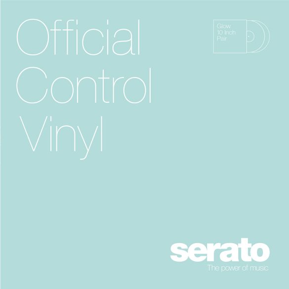 Serato Control Vinyl - 2x10" Glow in the Dark