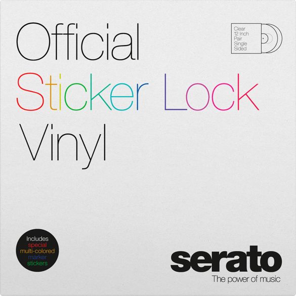 Serato Sticker Lock Control Vinyl Pressing - 2x12"