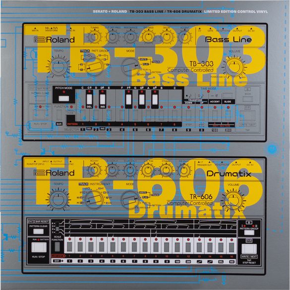 Serato TB-303 / TR-606 Limited Control Vinyl Pressing - 2x12"