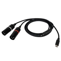 DAP FL115 USB-C / 2 x XLR 3P 1,5m