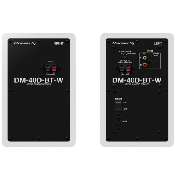 Pioneer DJ DM-40D-BT-W