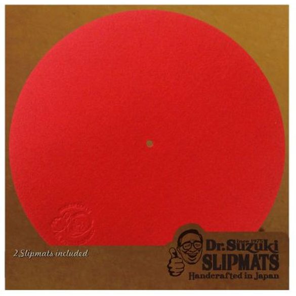 Dr.Suzuki 12" Slipmats Mix-Edition Red
