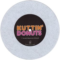 Dr.Suzuki 7" Kuttin Donuts Slipmats White