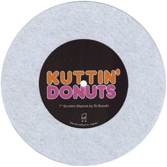 Dr.Suzuki 7" Kuttin Donuts Slipmats White