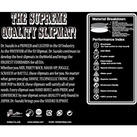 Dr.Suzuki 12" Slipmats Mix-Edition Purple