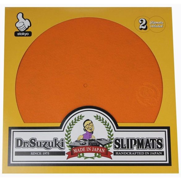 Dr.Suzuki 12" Slipmats Mix-Edition Orange