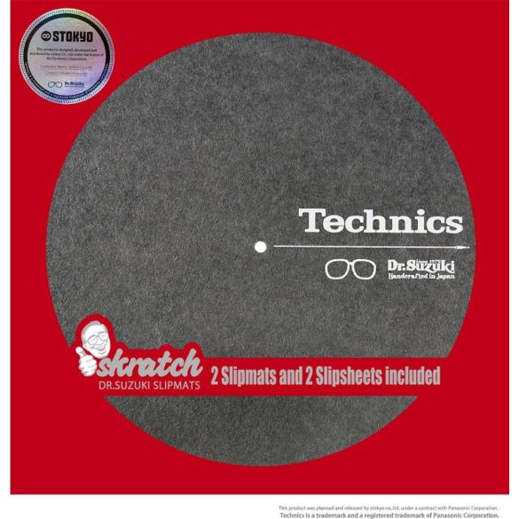 Dr.Suzuki + Technics 12" Scratch Edition Slipmats