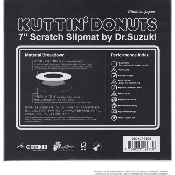 Dr.Suzuki + Technics 7" Performance Edition Slipmat