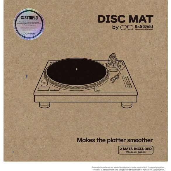 Dr.Suzuki + Technics 12" Disc Mats