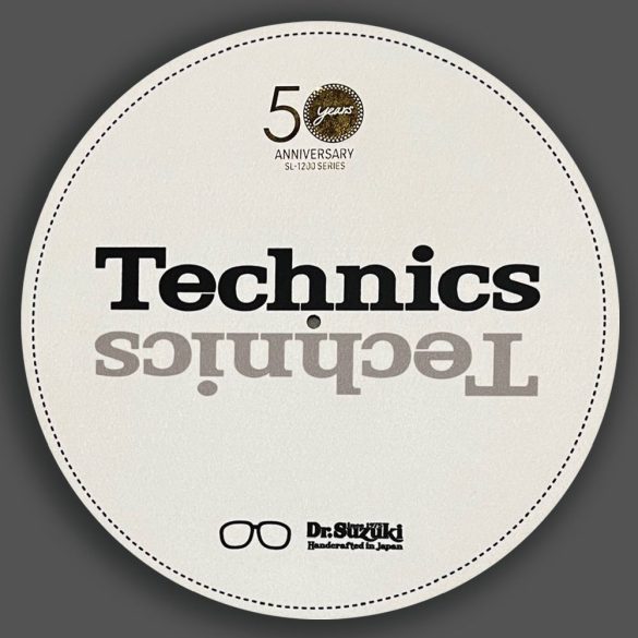 Dr.Suzuki X Technics 12" 50th Limited Edition Slipmats White