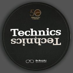   Dr.Suzuki X Technics 12" 50th Limited Edition Slipmats Black