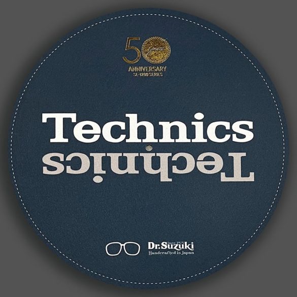 Dr.Suzuki X Technics 12" 50th Limited Edition Slipmats Blue